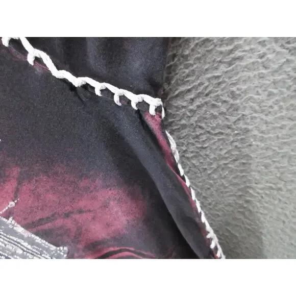 Affliction Live Fast Men’s XL Thin T-Shirt Red Black Gothic Cross Stitch USA - Picture 8 of 16